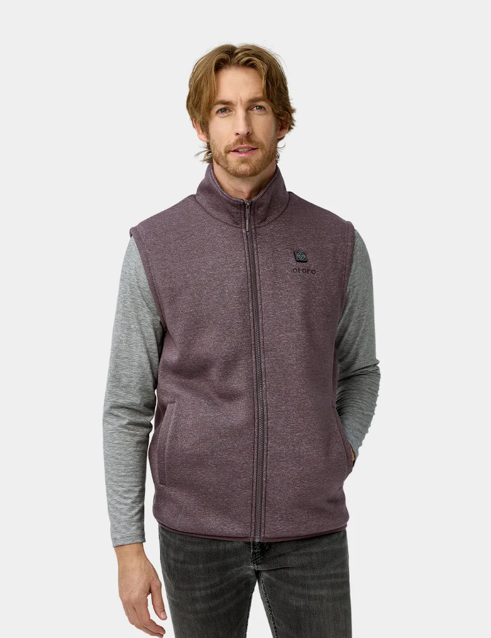 Men's Heated Fleece Vest - New Colours