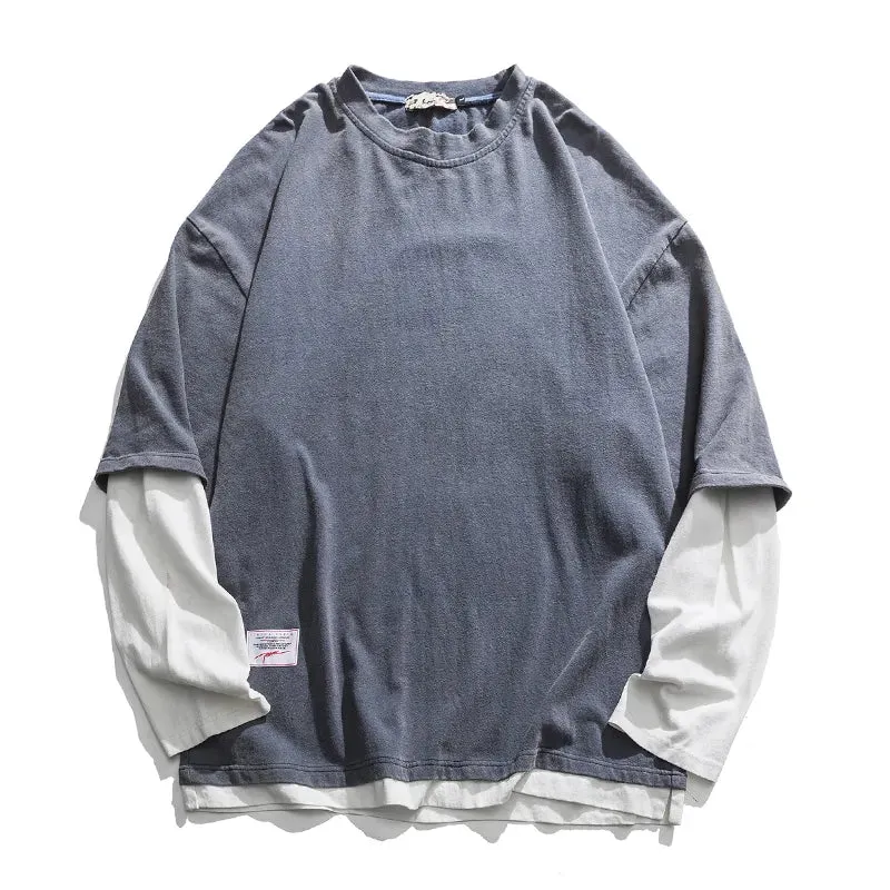 Men's HQ Two-Layer Long Sleeved T-Shirt