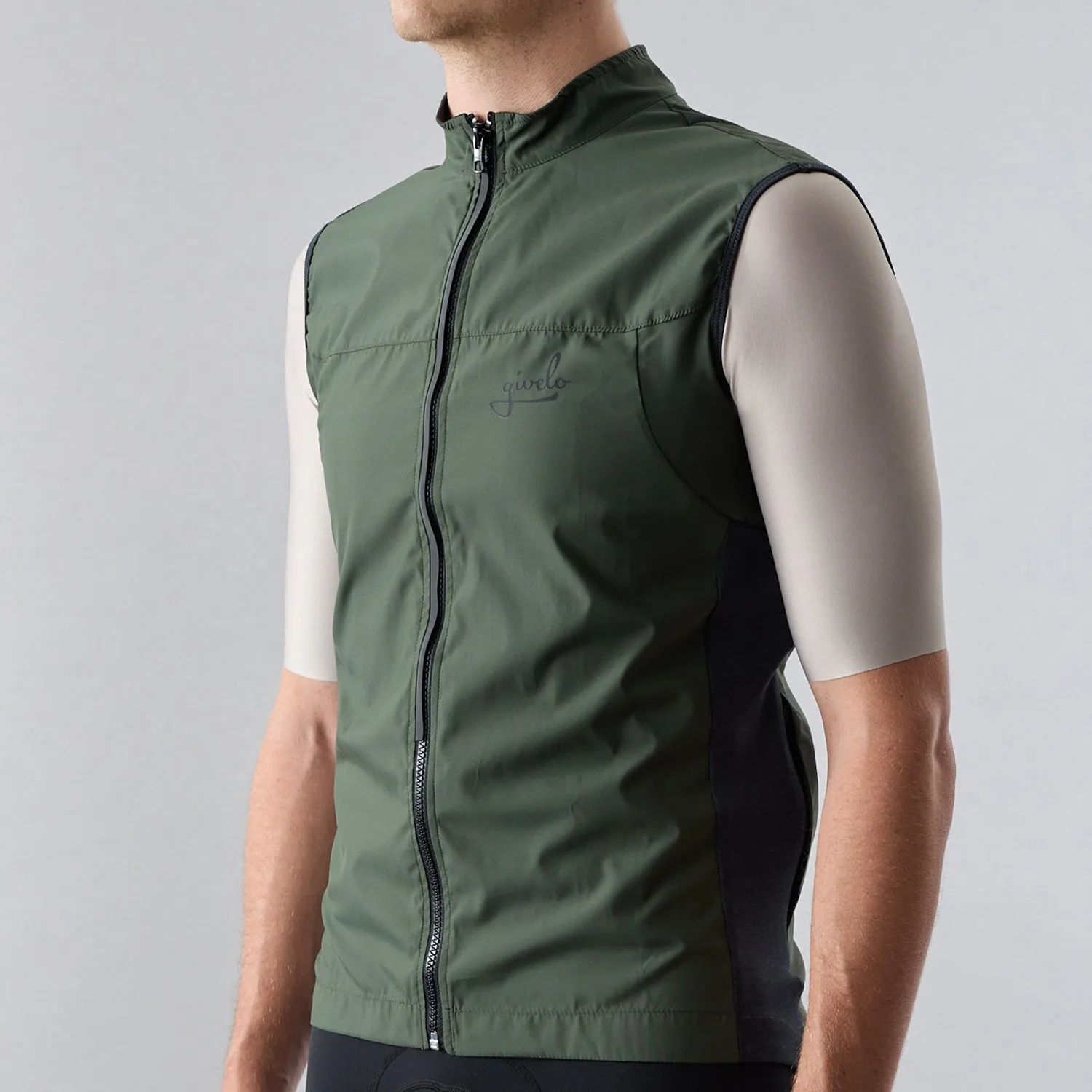 MILITARY GREEN QUICK-FREE GILET