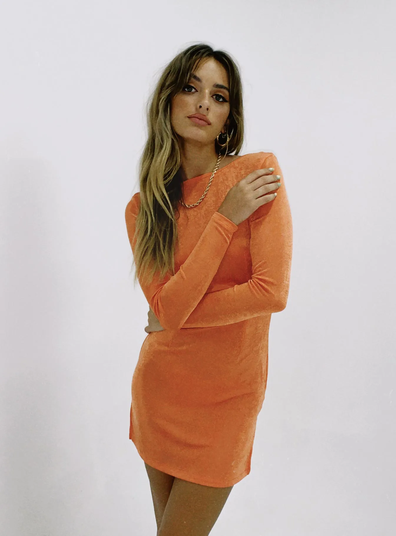 Montana Mini Dress Orange