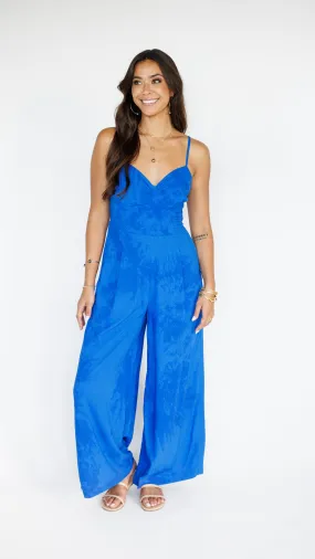 Morena Jumpsuit / Murky Cobalt