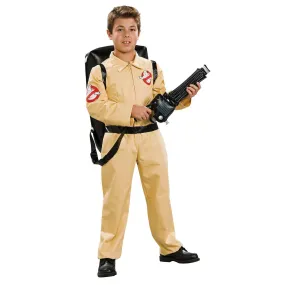 Movie Ghostbusters Halloween Jumpsuit Carnival Suit Cosplay Costume Kids