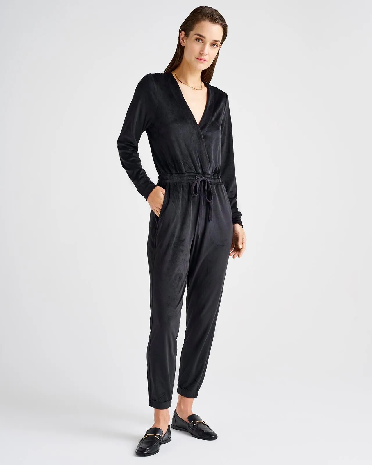 Nicola Velour Jumpsuit