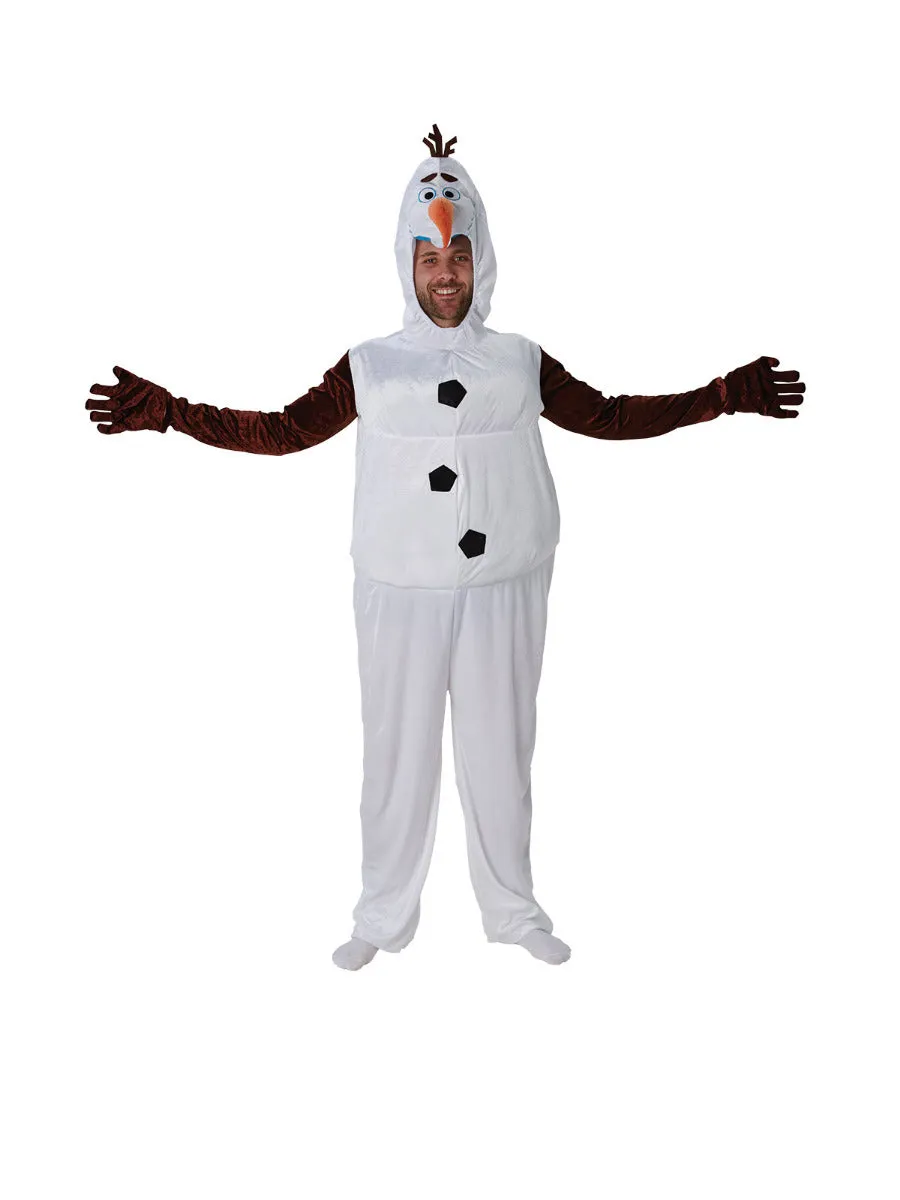 OLAF DELUXE COSTUME, ADULT