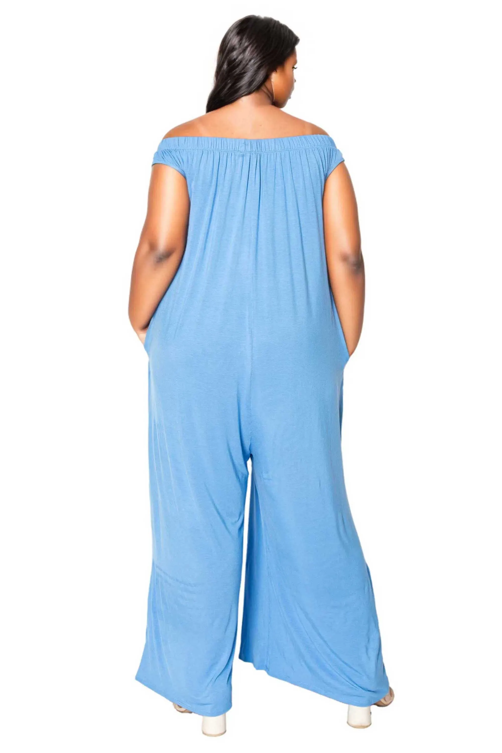 Olson Wide Leg Pocket Jumpsuit