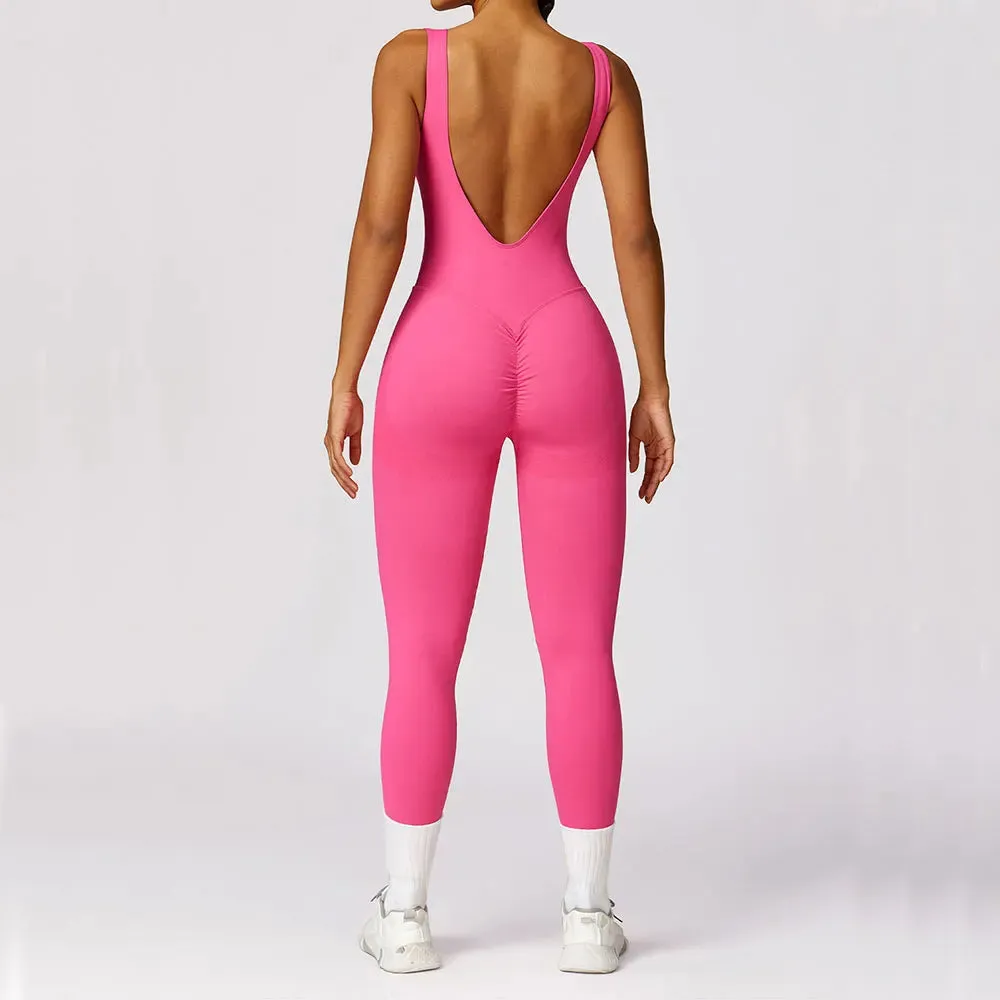 One Piece Women Training Yoga Suit