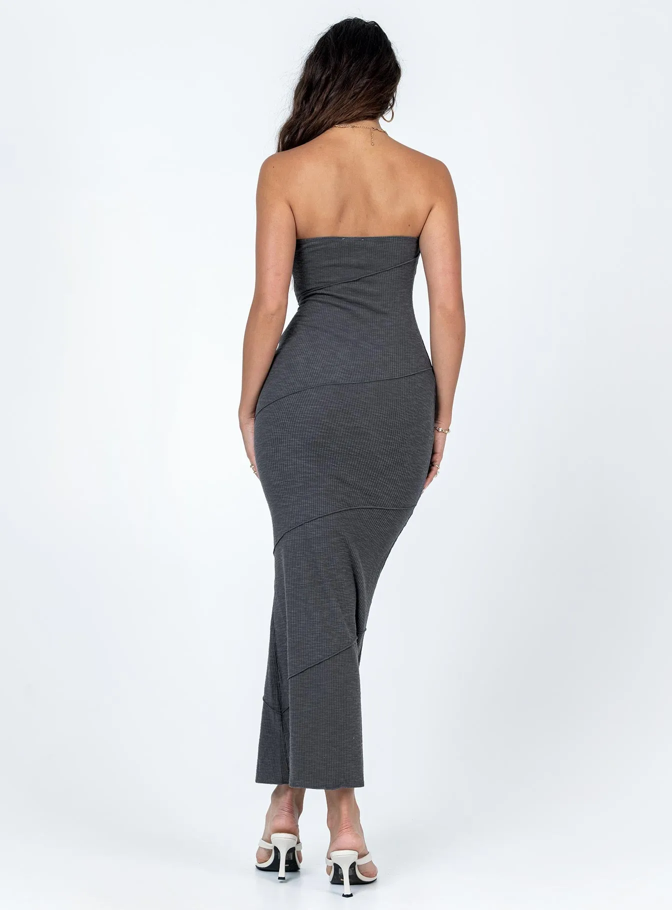 Oscar Midi Dress Grey