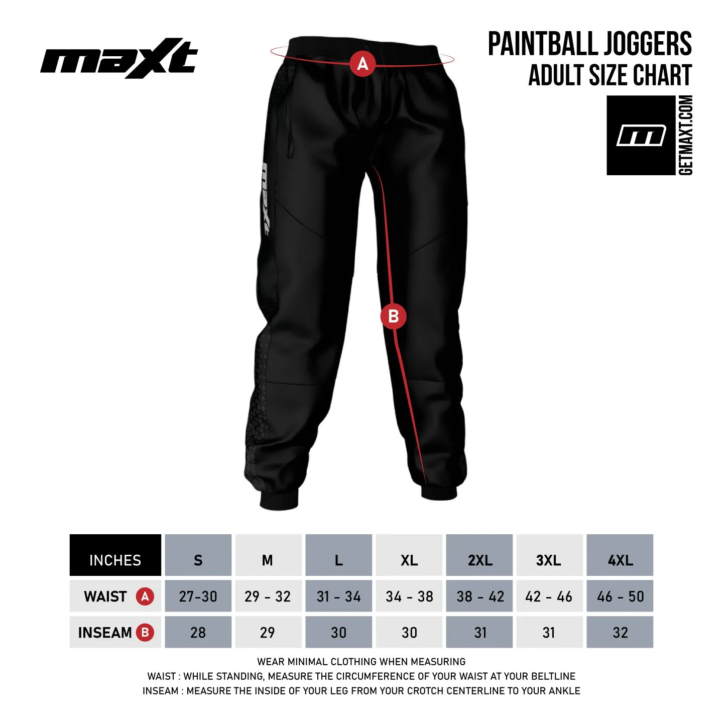 Paintball Jogger Pants - Maxt Keys Blackout