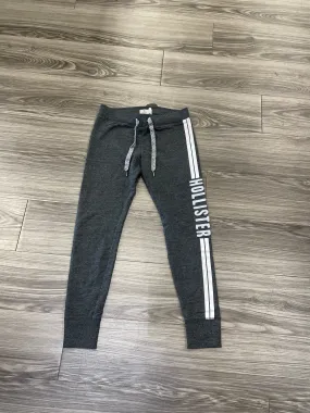 Pants Joggers By Hollister In Grey & White, Size: S