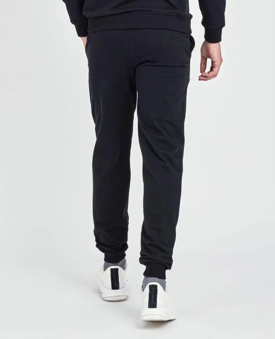 Paul & Shark Badge Joggers Black