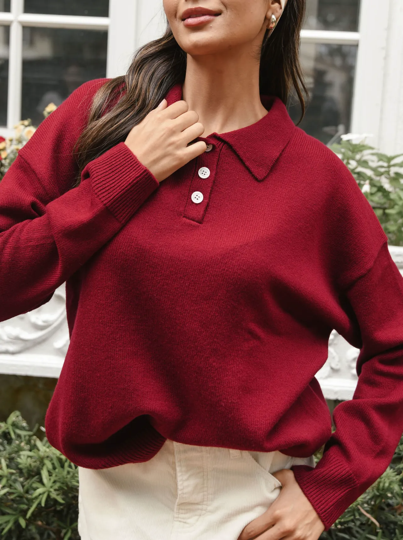 Polo Sweater