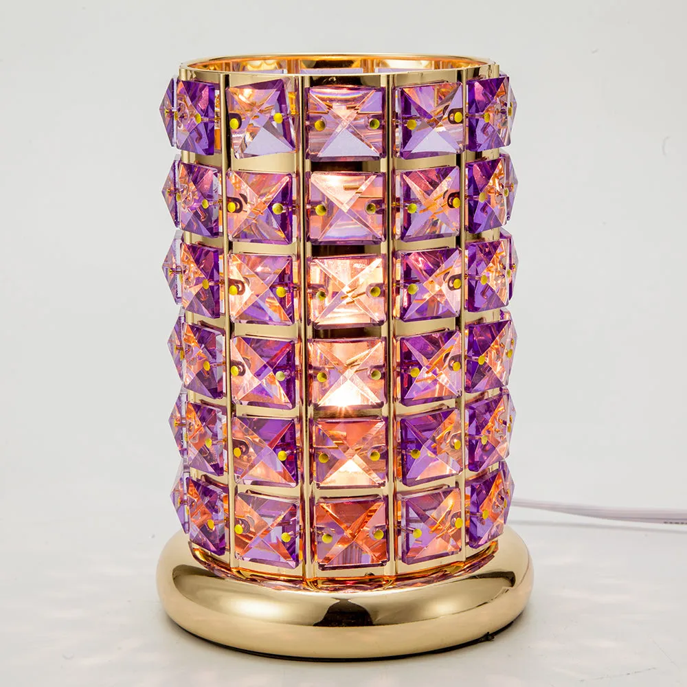 Purple Crystal Cylinder Warmer