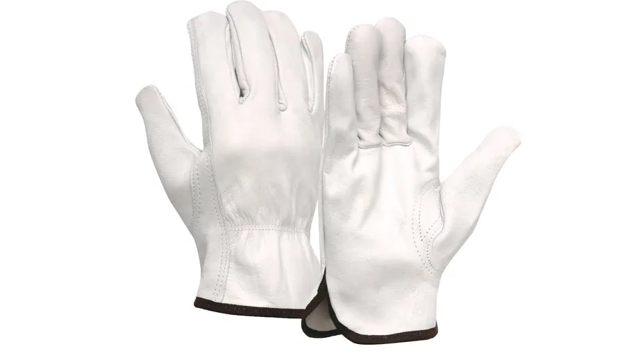 Pyramex Goat Unlined Value Goatskin Leather Driver Gloves - L