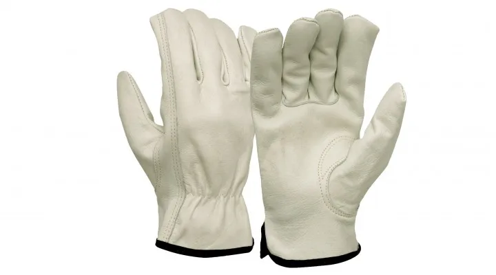 Pyramex Grain Cowhide Keystone Thumb Leather Gloves - M