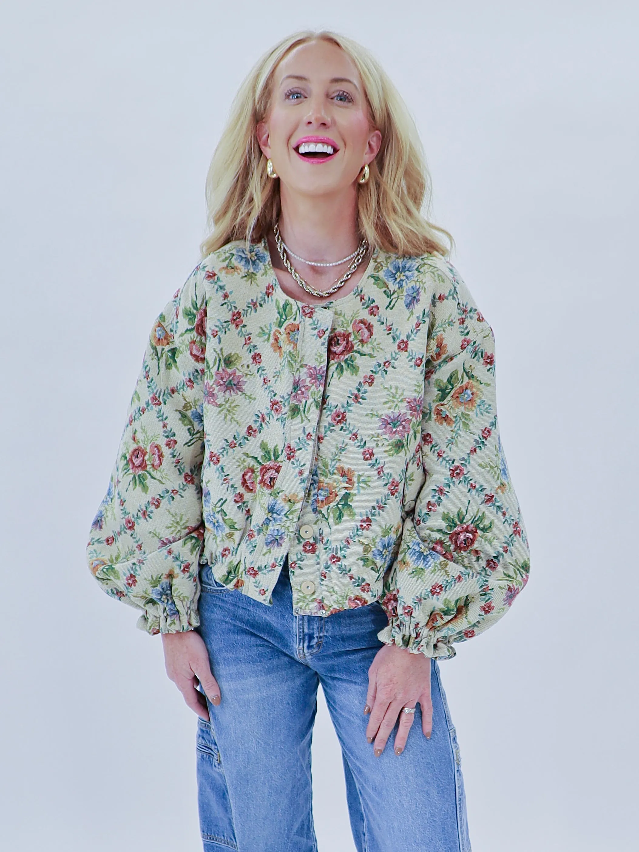 Quilted In Love Bomber Jacket