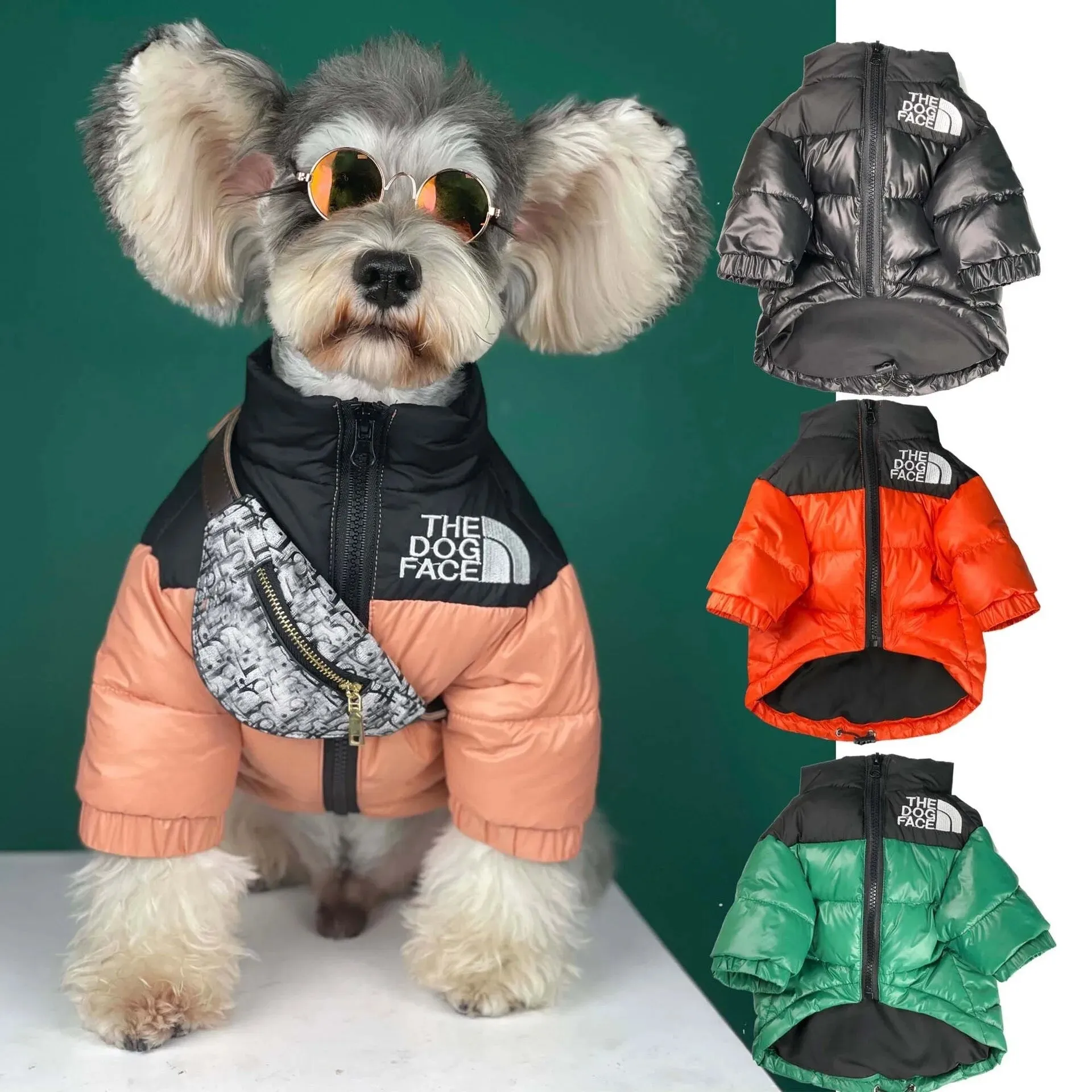 "The Dog Face" Down Puffer Jacket