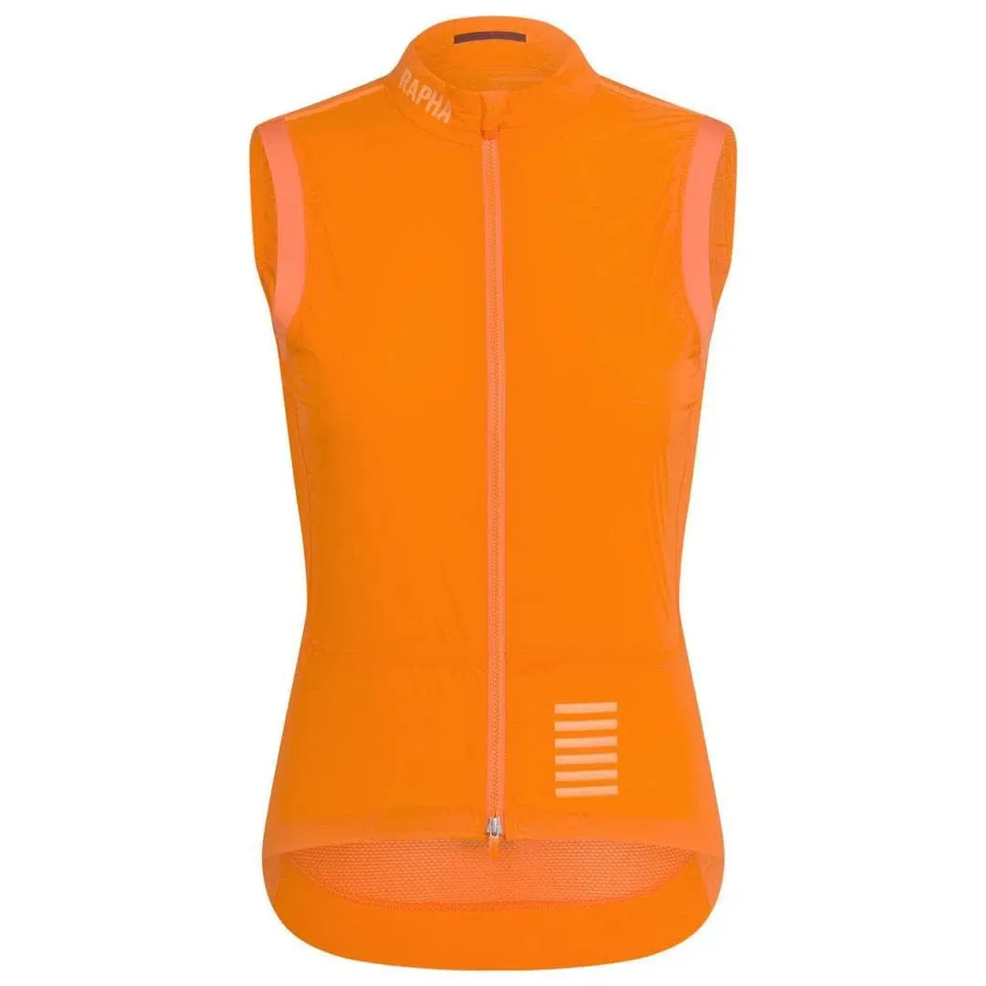 RAPHA Women Pro Team Lightweight Gilet - VOP Orange/Peach