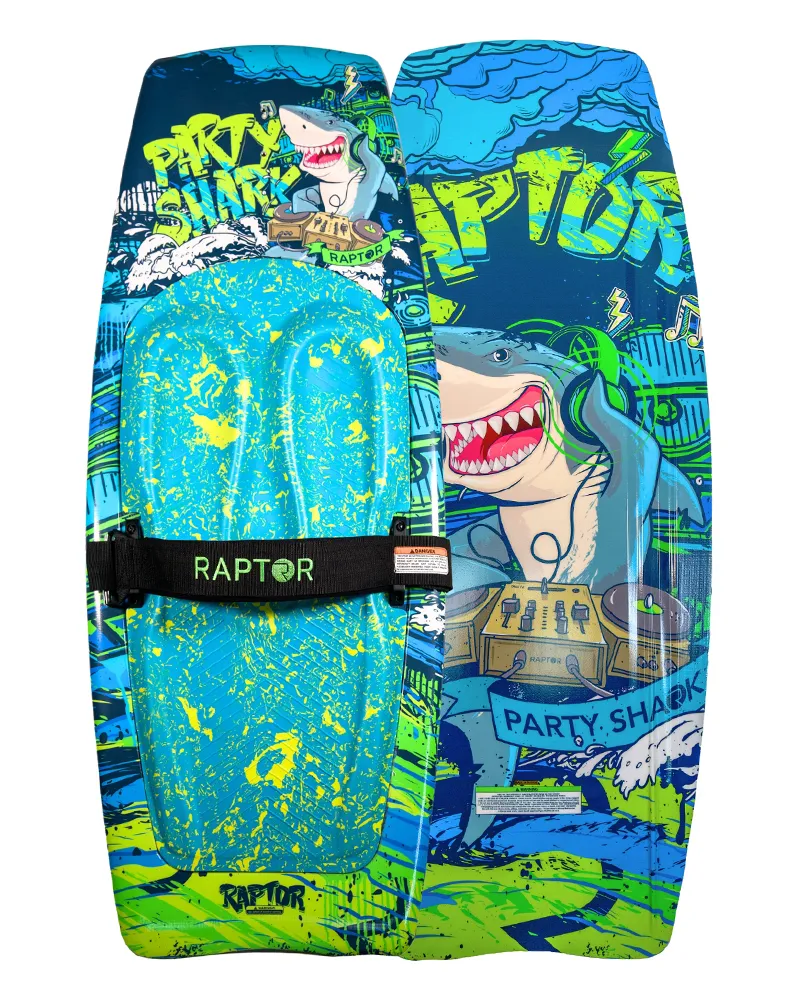 Raptor Party Shark Kneeboard