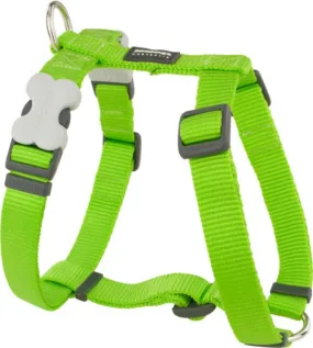 Red Dingo Harness Lime Green X-Small 12mm