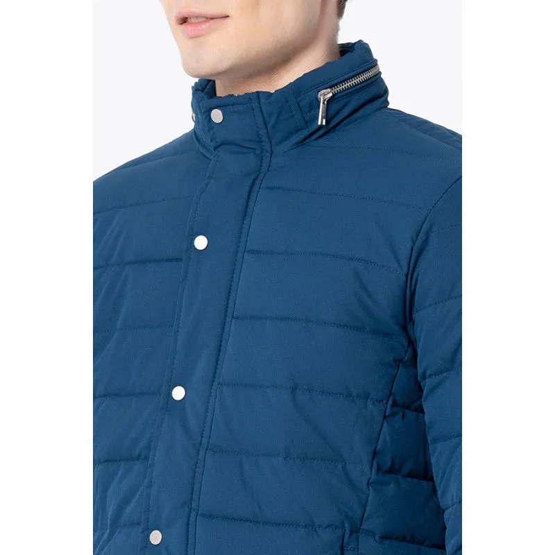 RedTape Men's Teal Solid Jacket