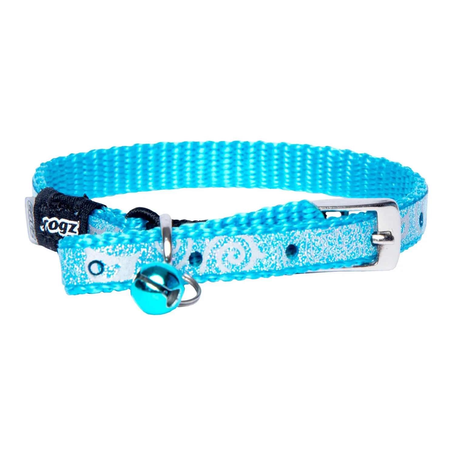 Rogz Sparklecat Pin Buckle Cat Collar