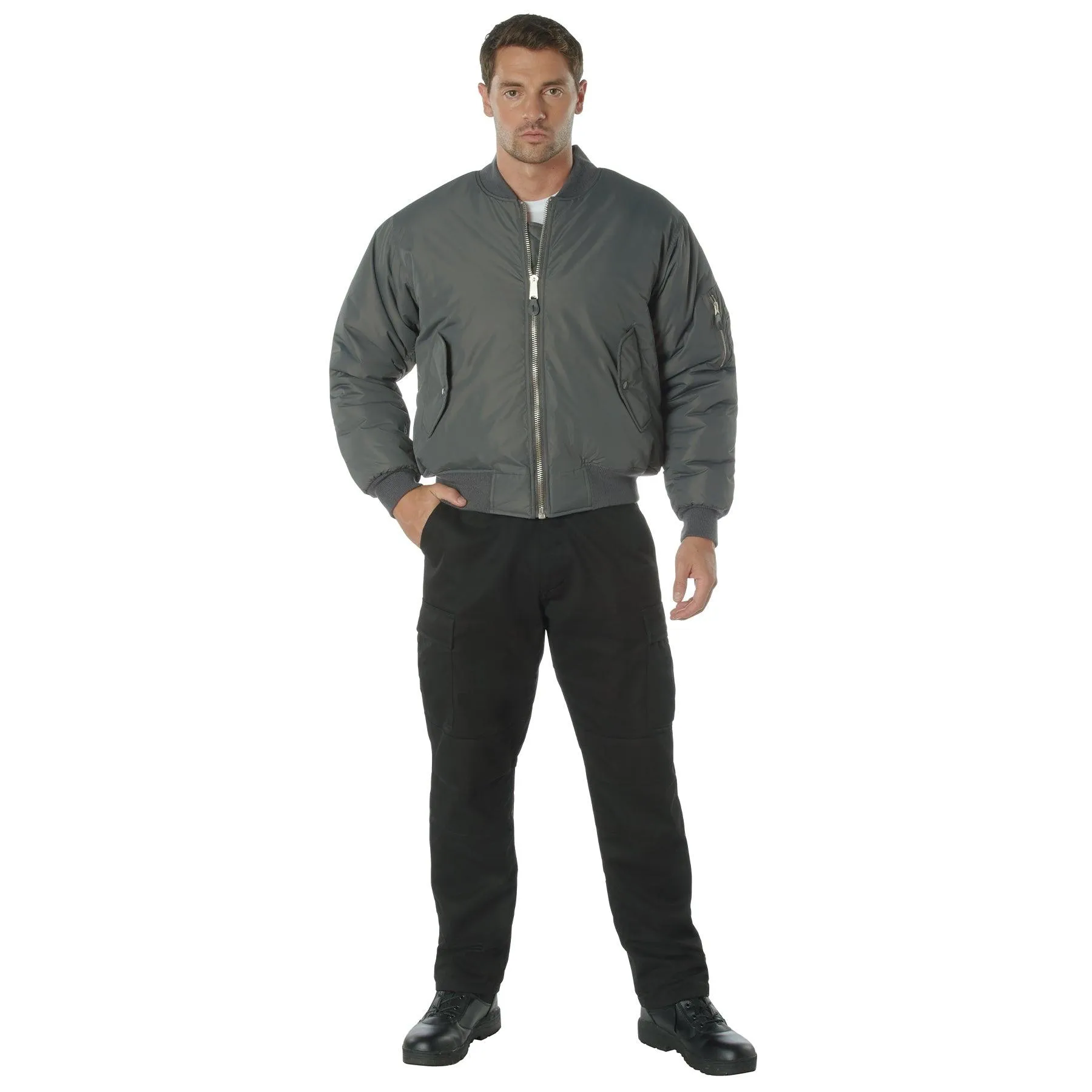 Rothco Enhanced Nylon MA-1 Flight Jacket