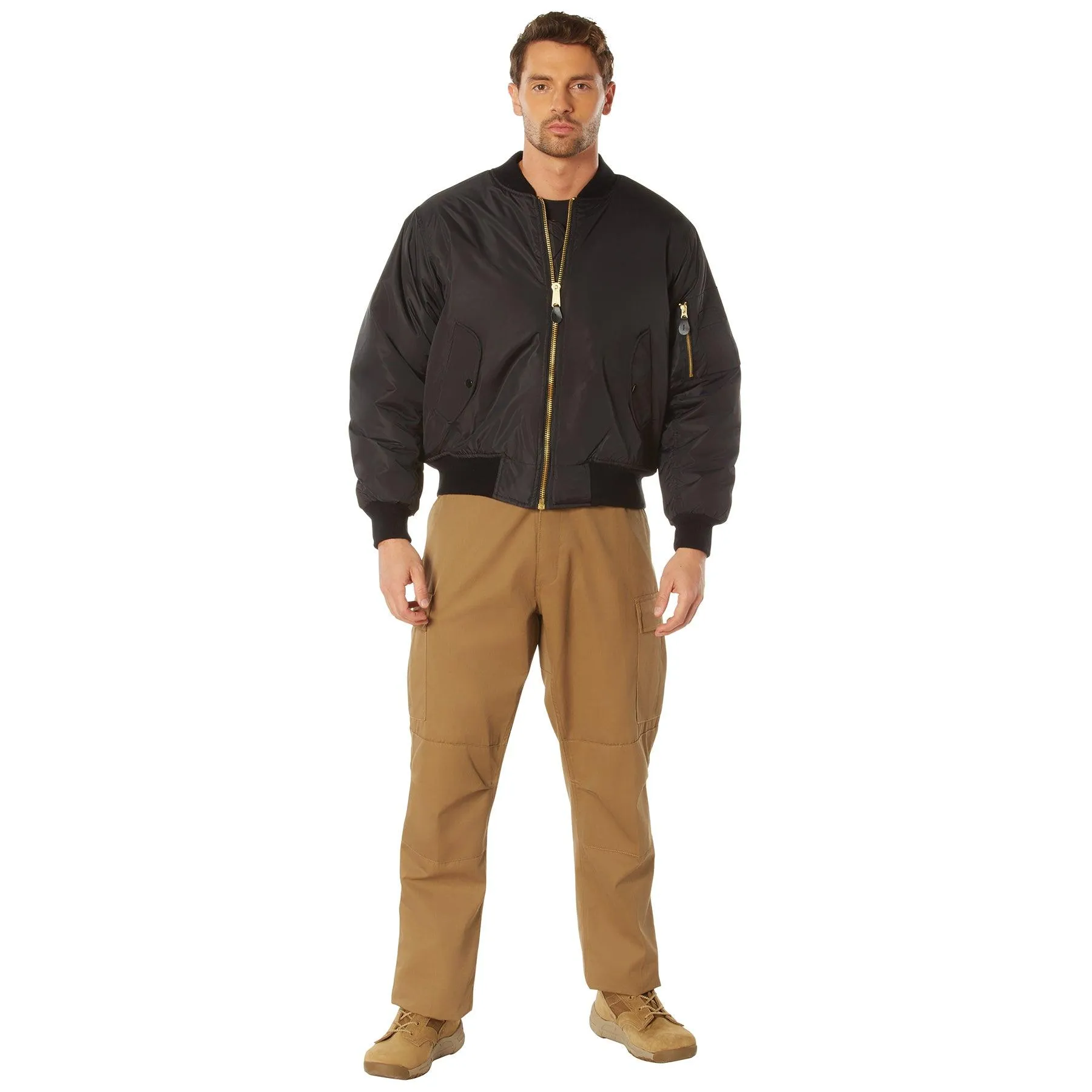 Rothco Enhanced Nylon MA-1 Flight Jacket