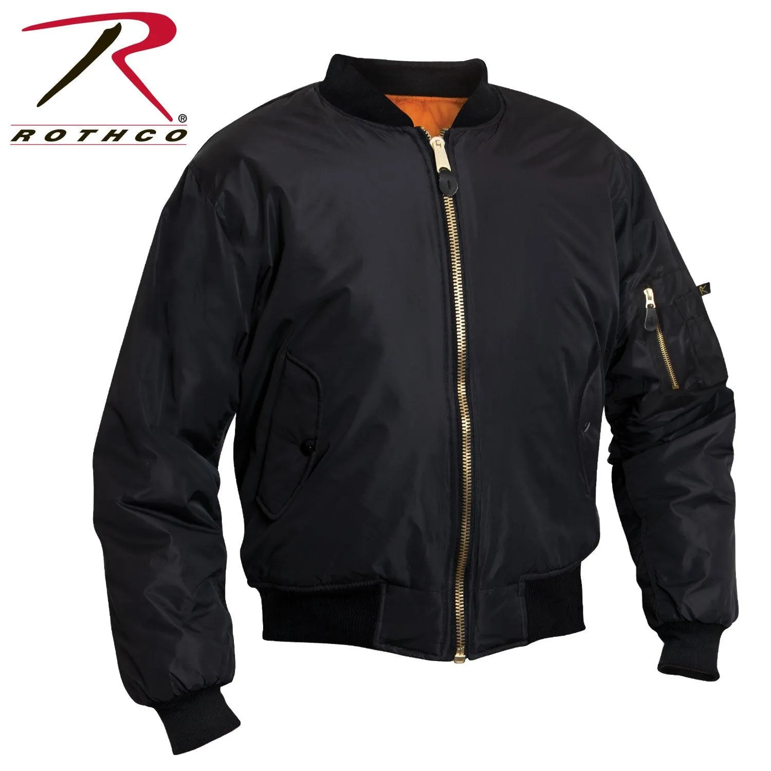 Rothco Enhanced Nylon MA-1 Flight Jacket