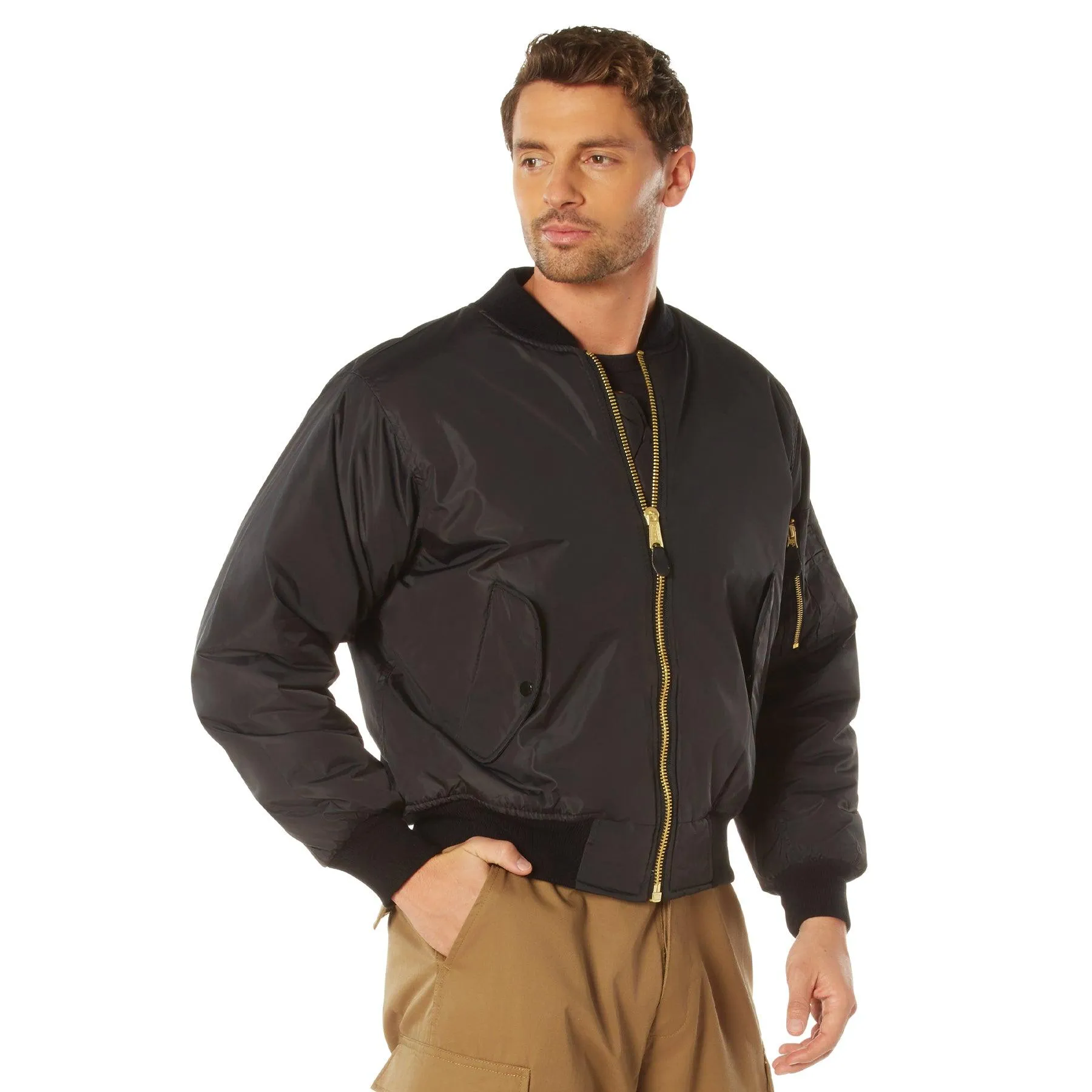 Rothco Enhanced Nylon MA-1 Flight Jacket