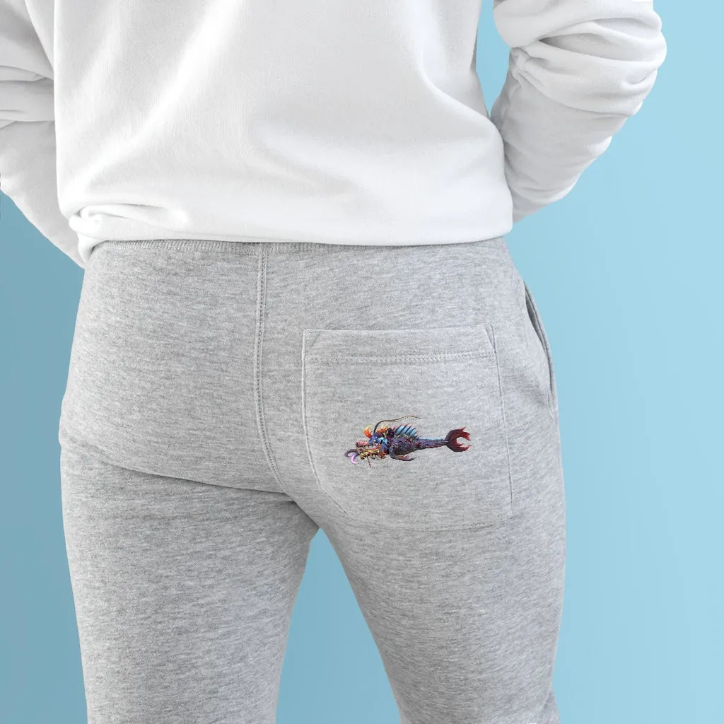 Ryuuk the Fish Dragon God Premium Fleece Joggers