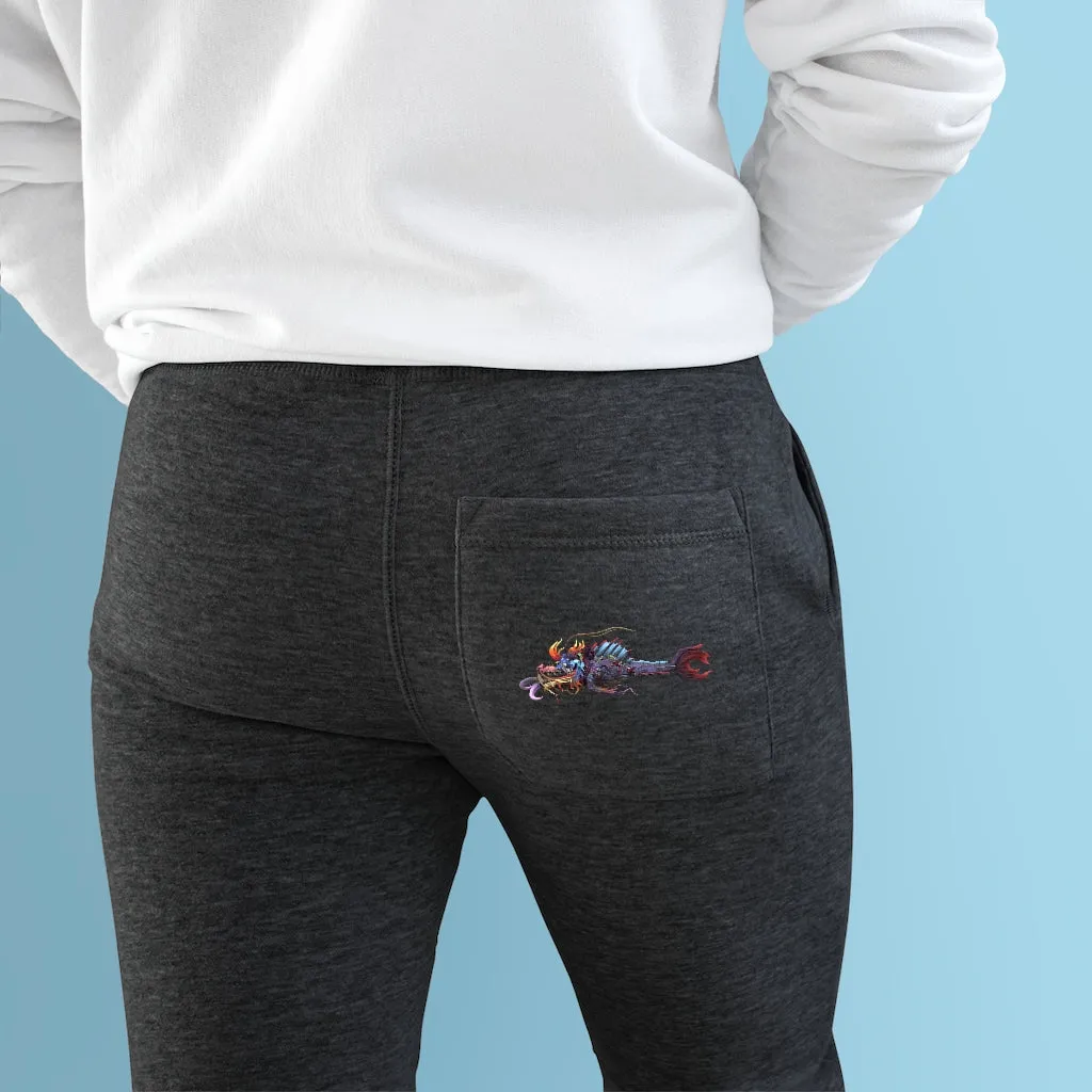 Ryuuk the Fish Dragon God Premium Fleece Joggers