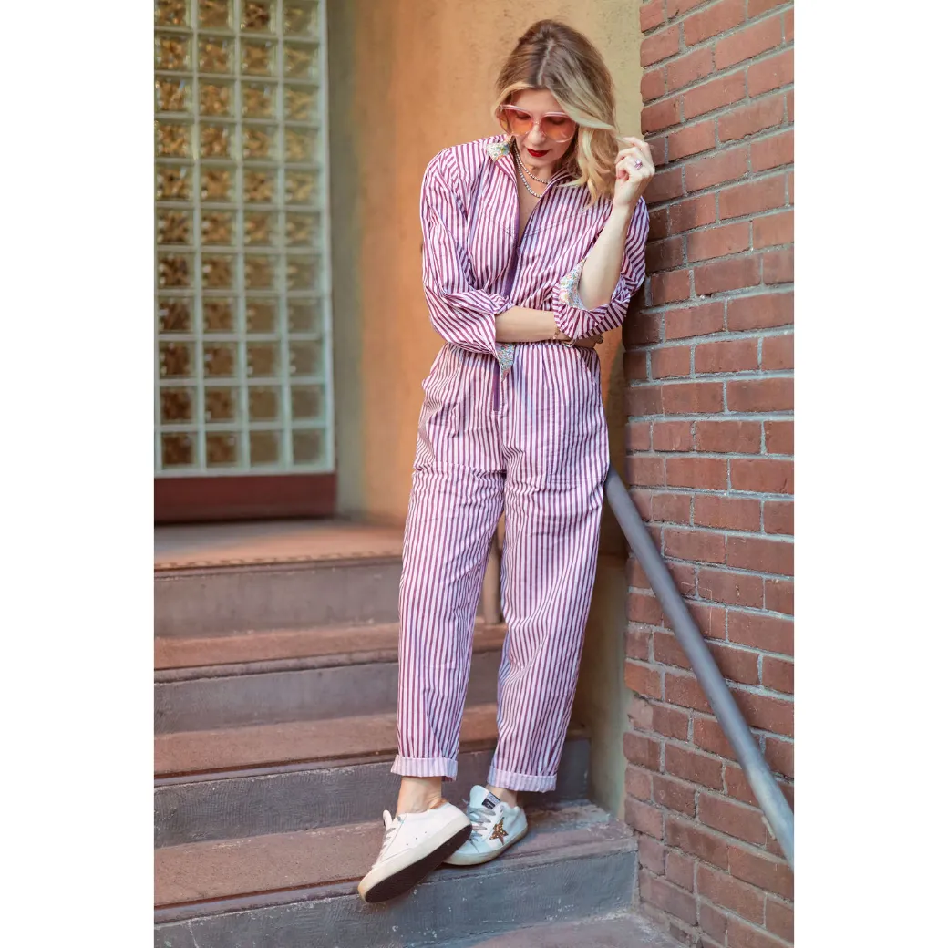 SAMPLE - Moms Only Jumpsuit - Stripe