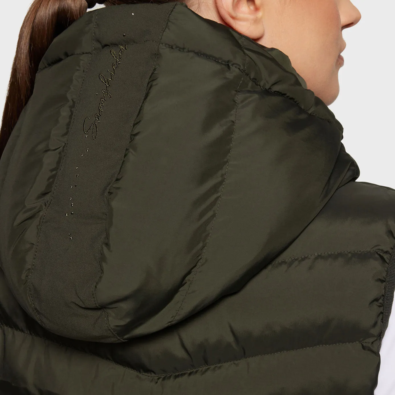 Samshield Chamonix Gilet - Avocado/Metal Eclipse