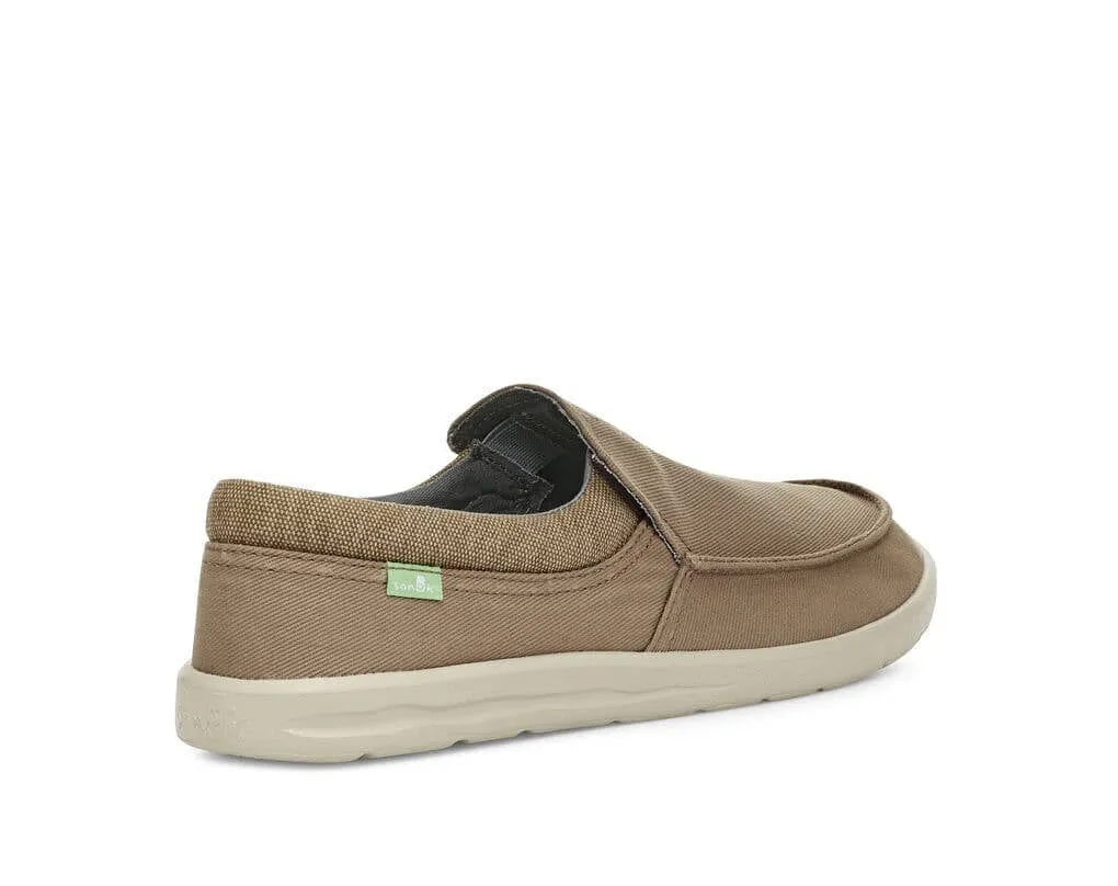 Sanuk Mens Hi Bro Lite Khaki