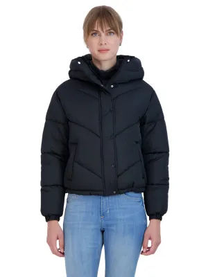 Sebby Junior's Short Puffer Jacket with Hood