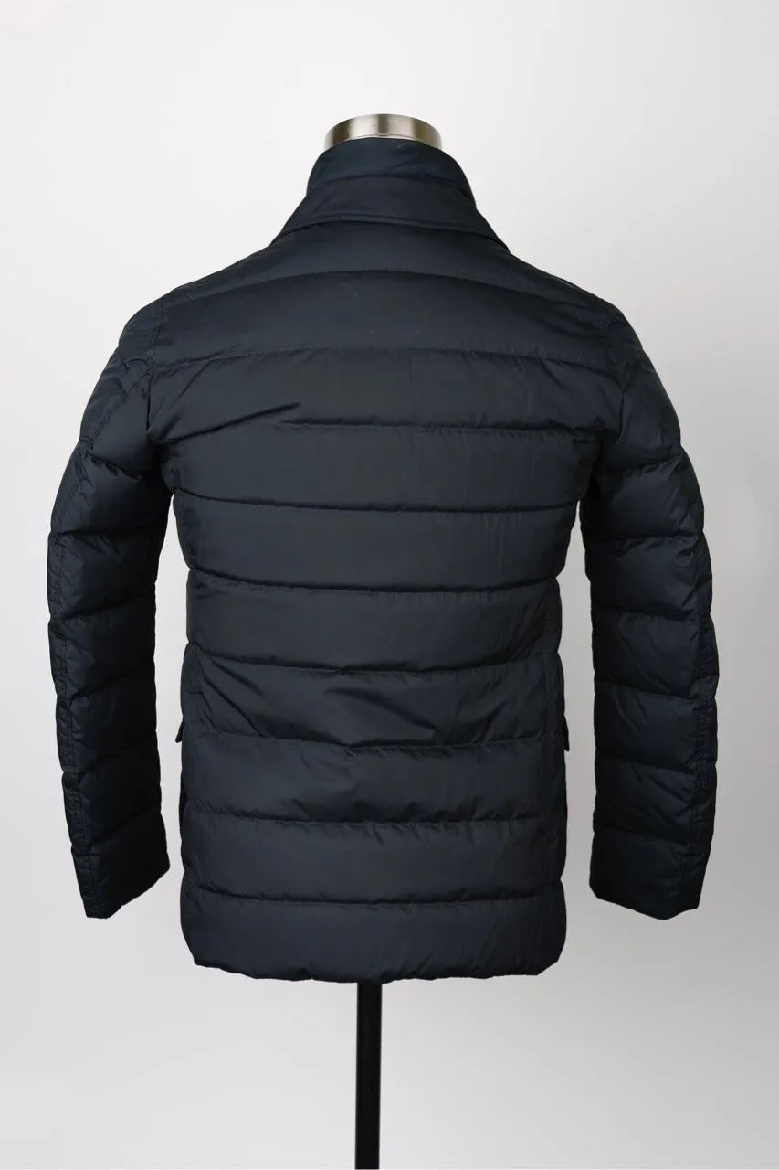 Short Puffer With Insert Jacket