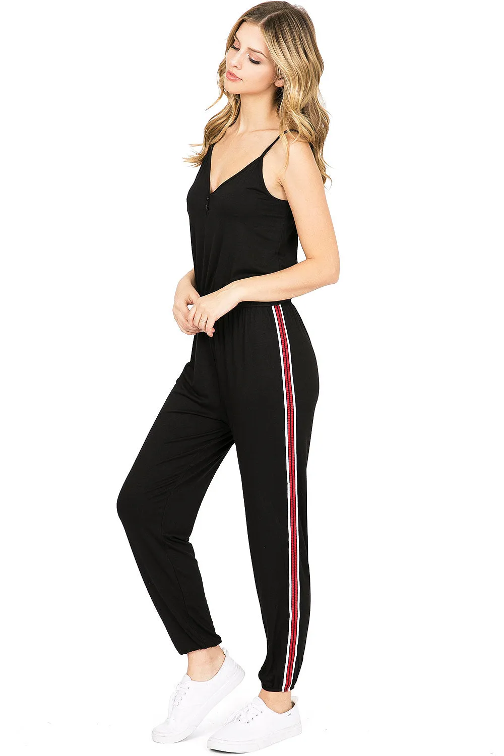 Side Track Jogger Jumpsuit