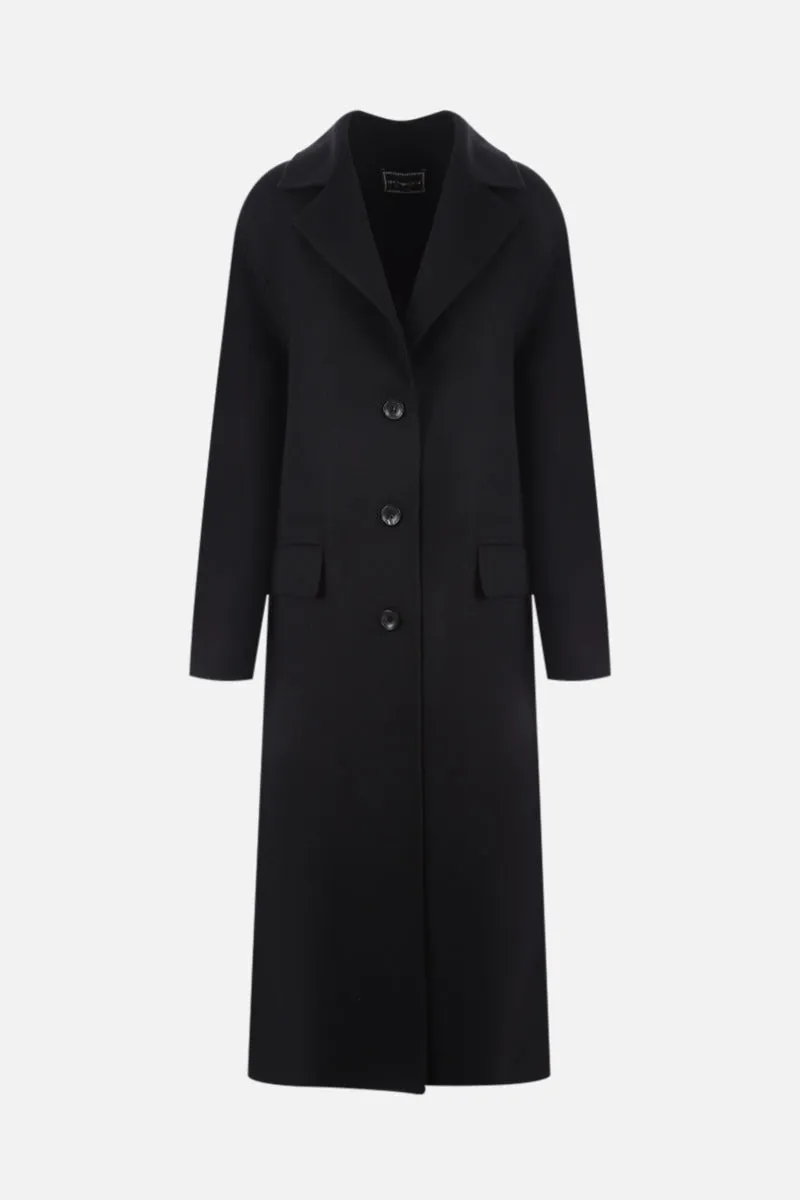 single-breasted wool coat