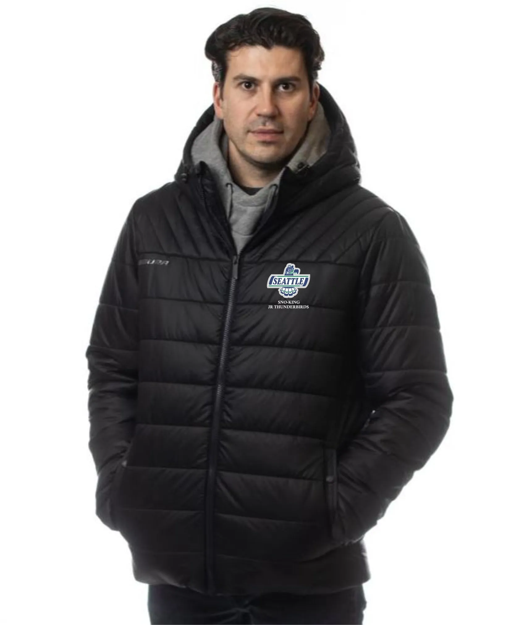 Sno-King Jr Thunderbirds Bauer S21 Puffer Jacket