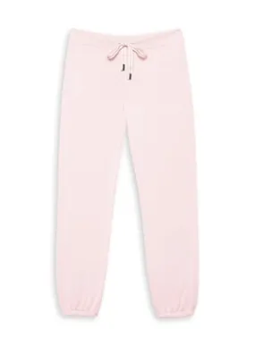 Softest Fleece Drawstring Sweatpant, Powder Pow