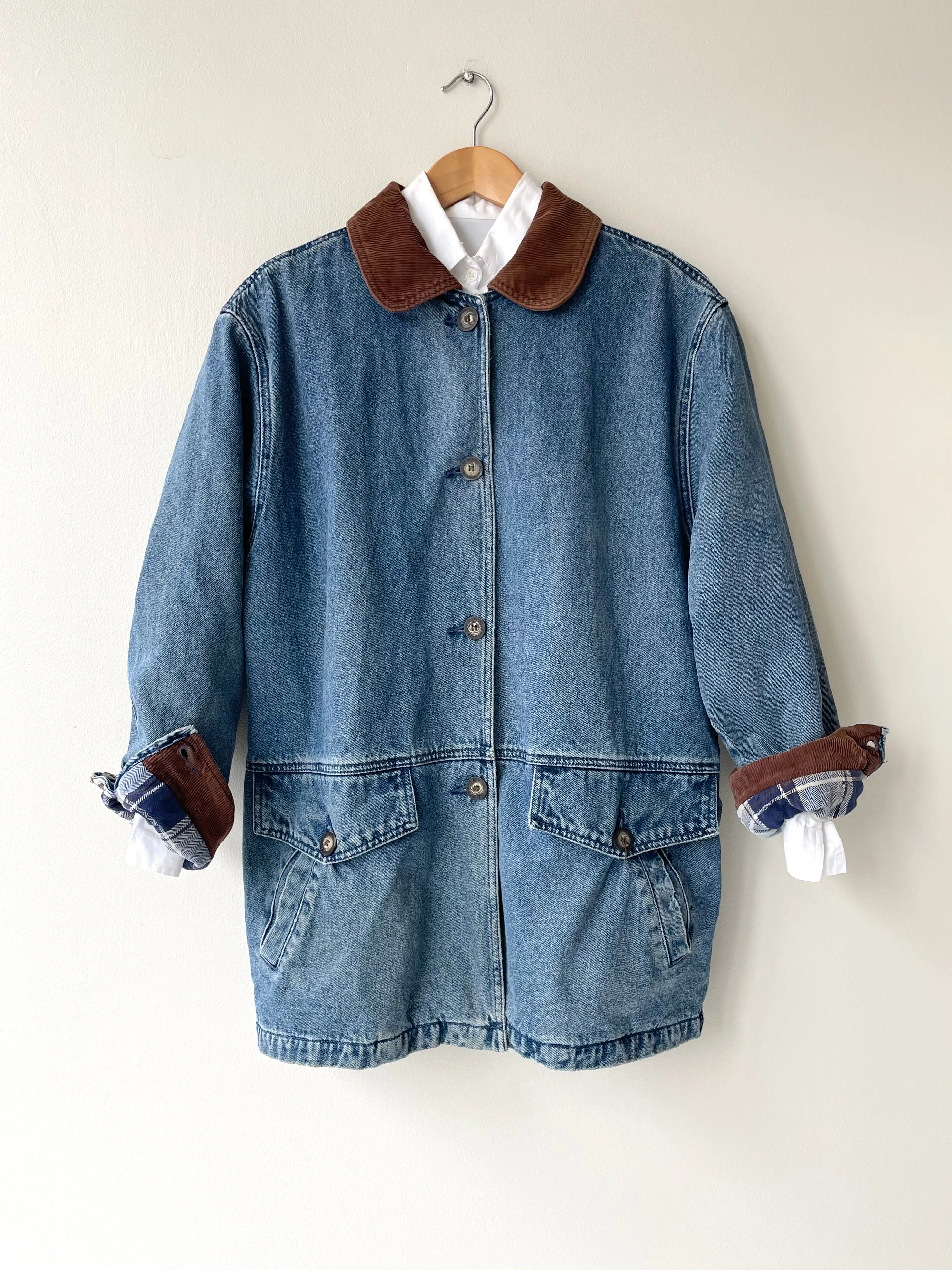 St. Johns Bay Denim Coat