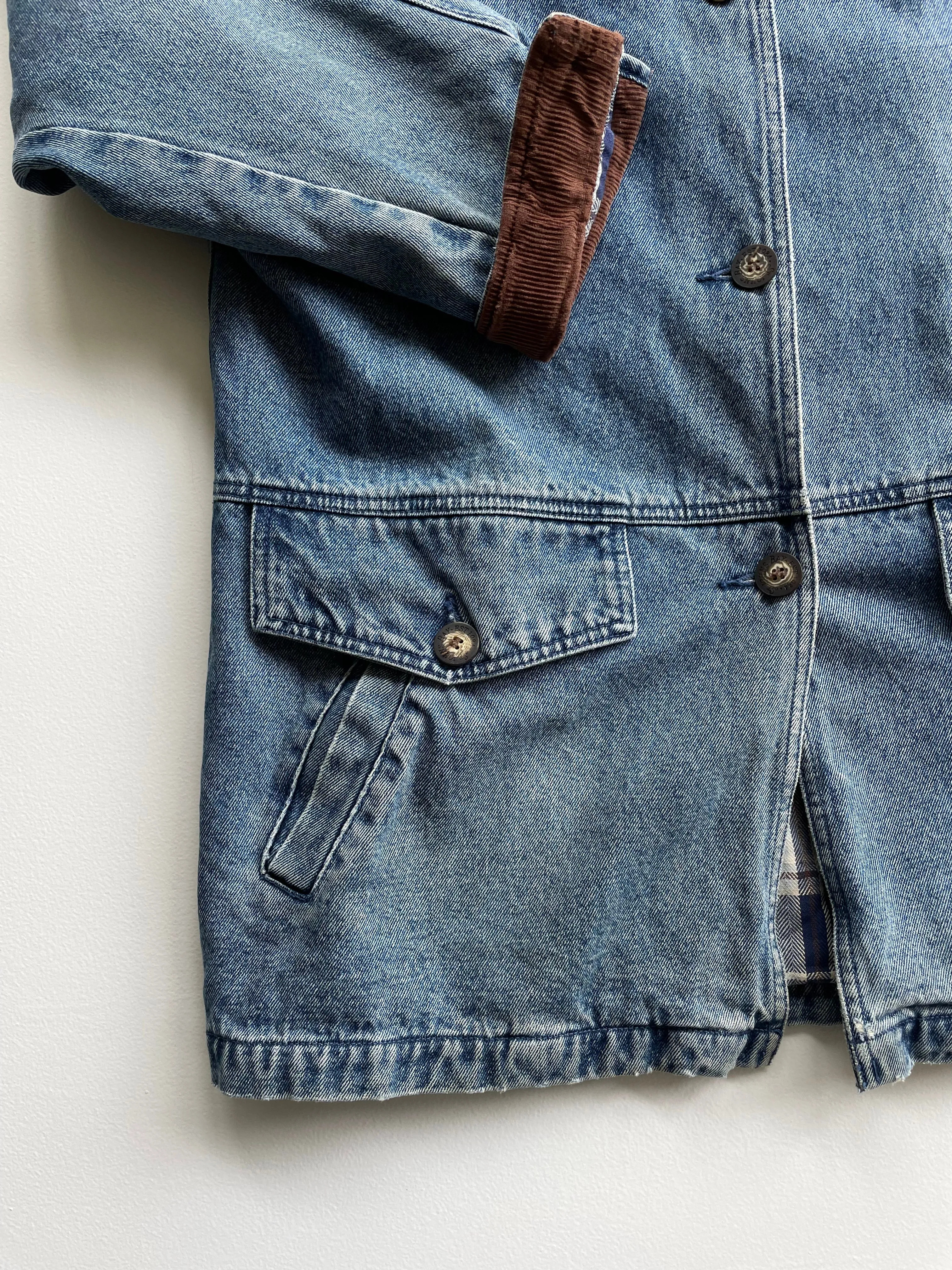 St. Johns Bay Denim Coat