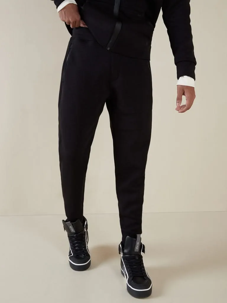 Studiofit Black Slim-Fit Joggers