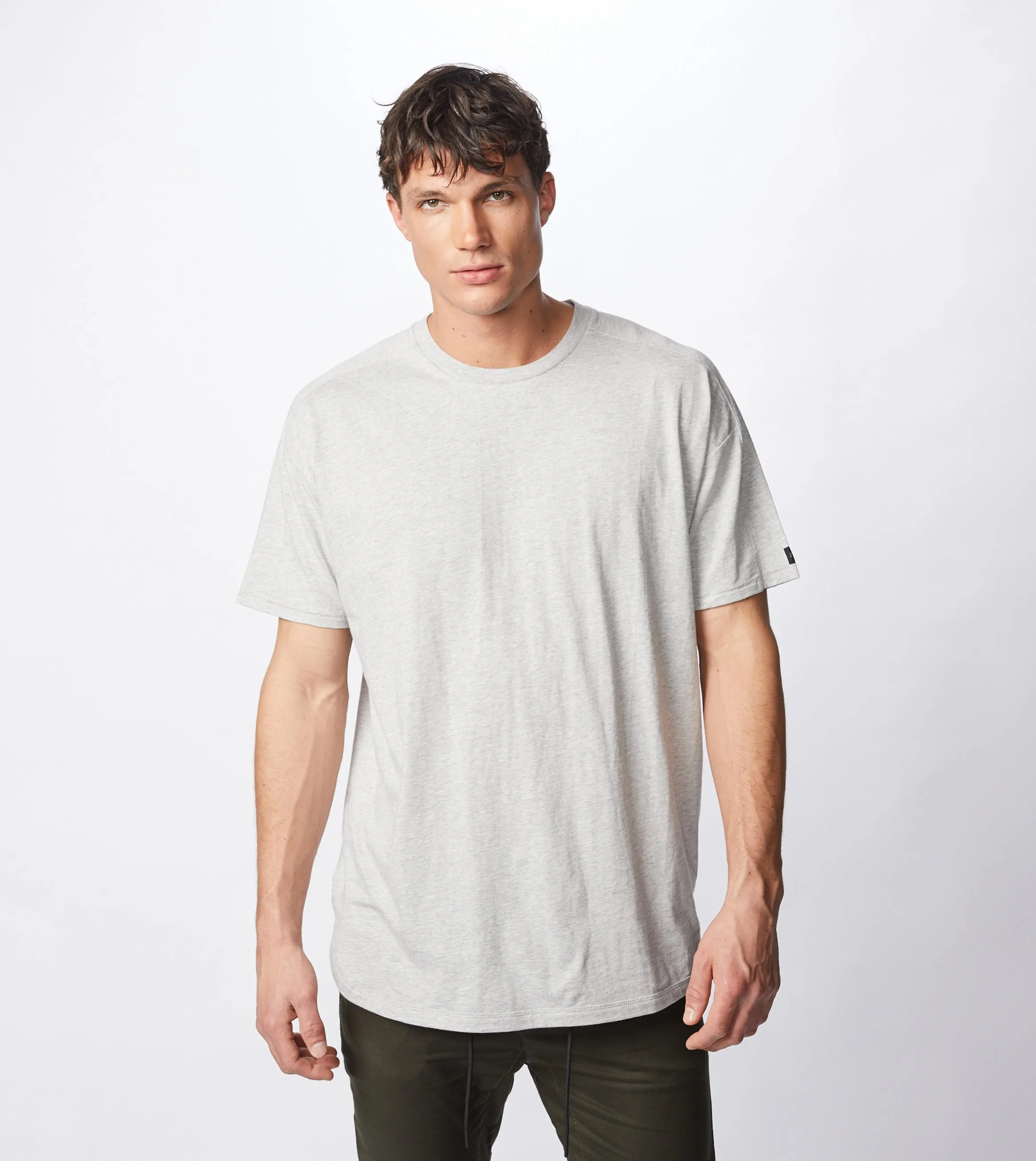 Super Rugger Tee Silver Marle