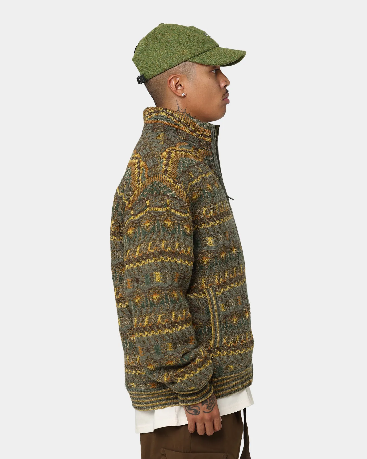 Supreme X Missoni Reversible Knit Jacket Brown