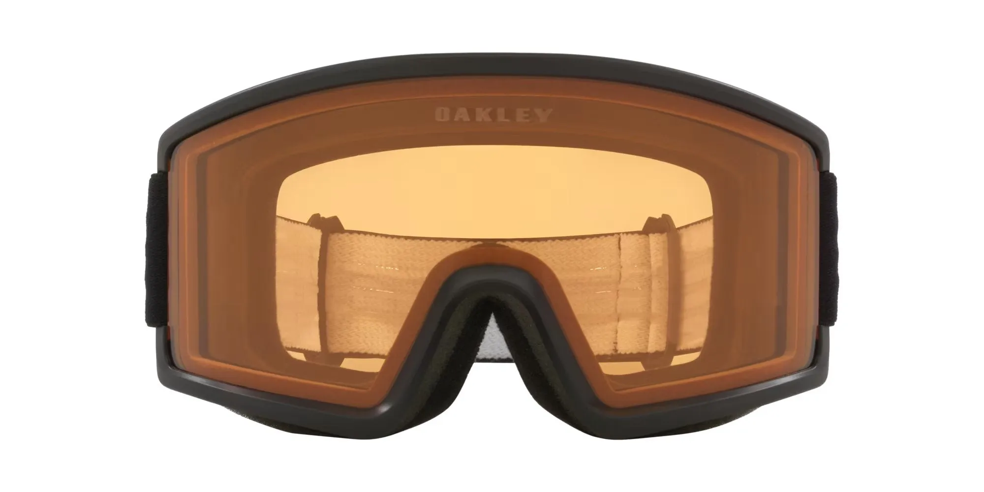 Target Line L Snow Goggles - Matte Black w/ Persimmon Lenses