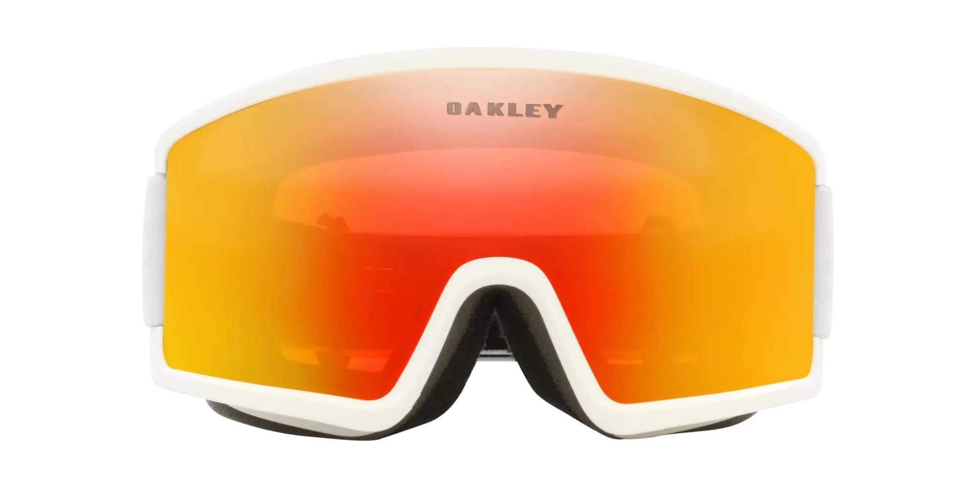 Target Line L Snow Goggles - Matte White Strap - Fire Iridium Lenses