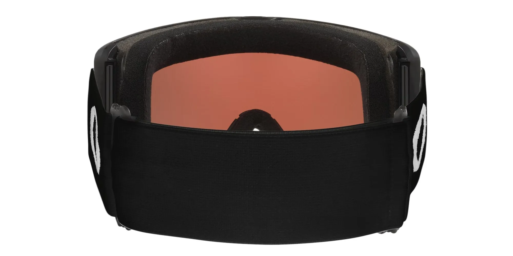 Target Line M Snow Goggles - Matte Black w/ Fire Iridium & Persimmon Lenses