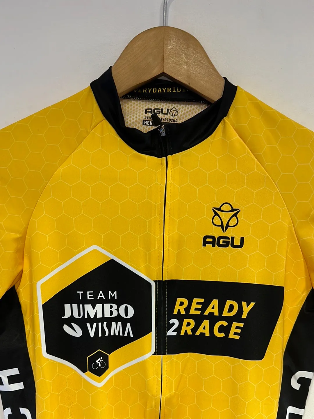 Team Jumbo Visma AGU Ready2Race Aero Jersey Unisex