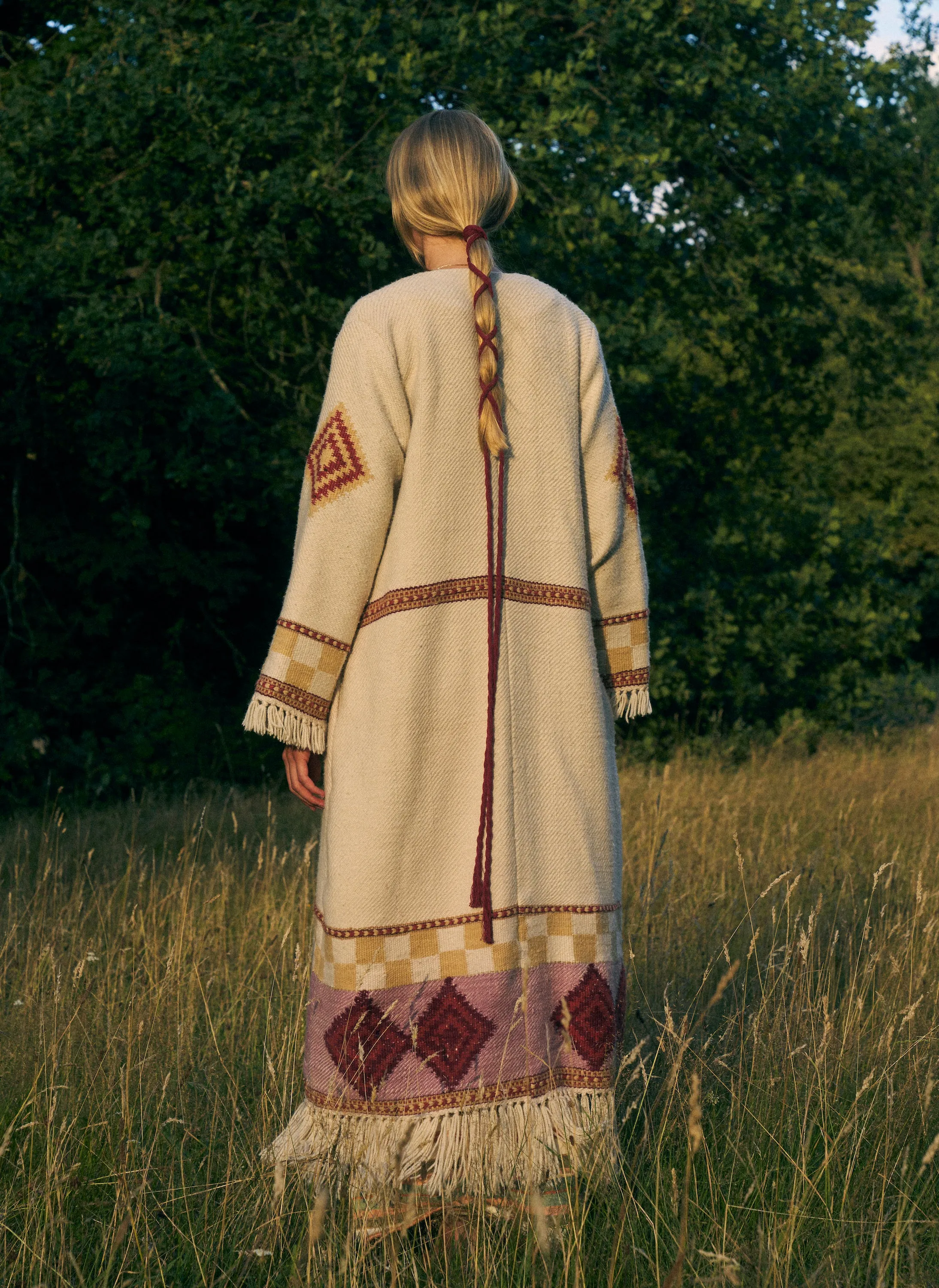 The Kullu Wool Coat - Vanilla